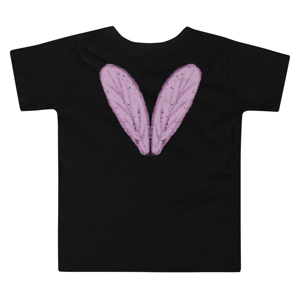 Honey Bee Wings Toddler Short Sleeve Tee