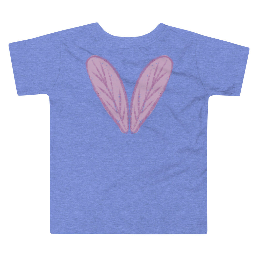 Honey Bee Wings Toddler Short Sleeve Tee
