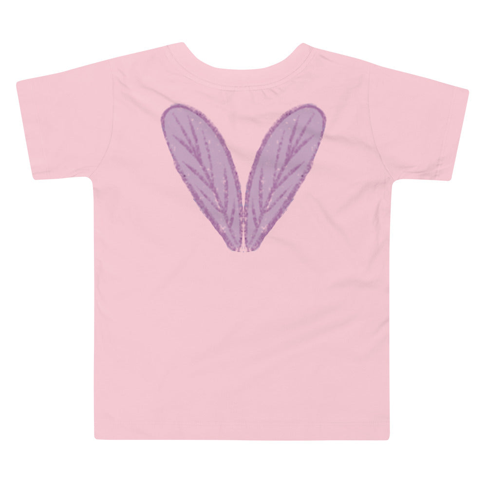 Honey Bee Wings Toddler Short Sleeve Tee