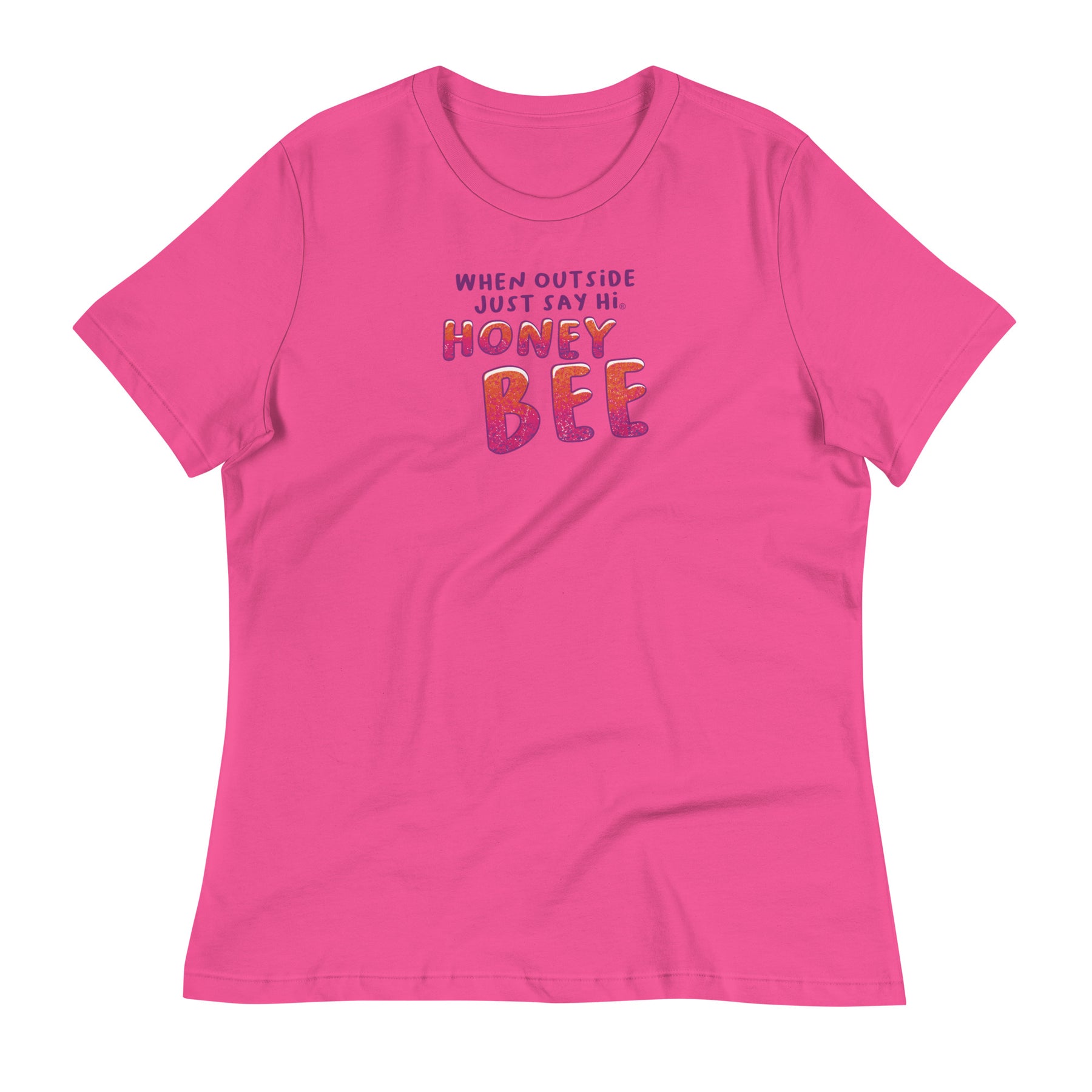 Honey Bee Wings Women's Relaxed T-Shirt