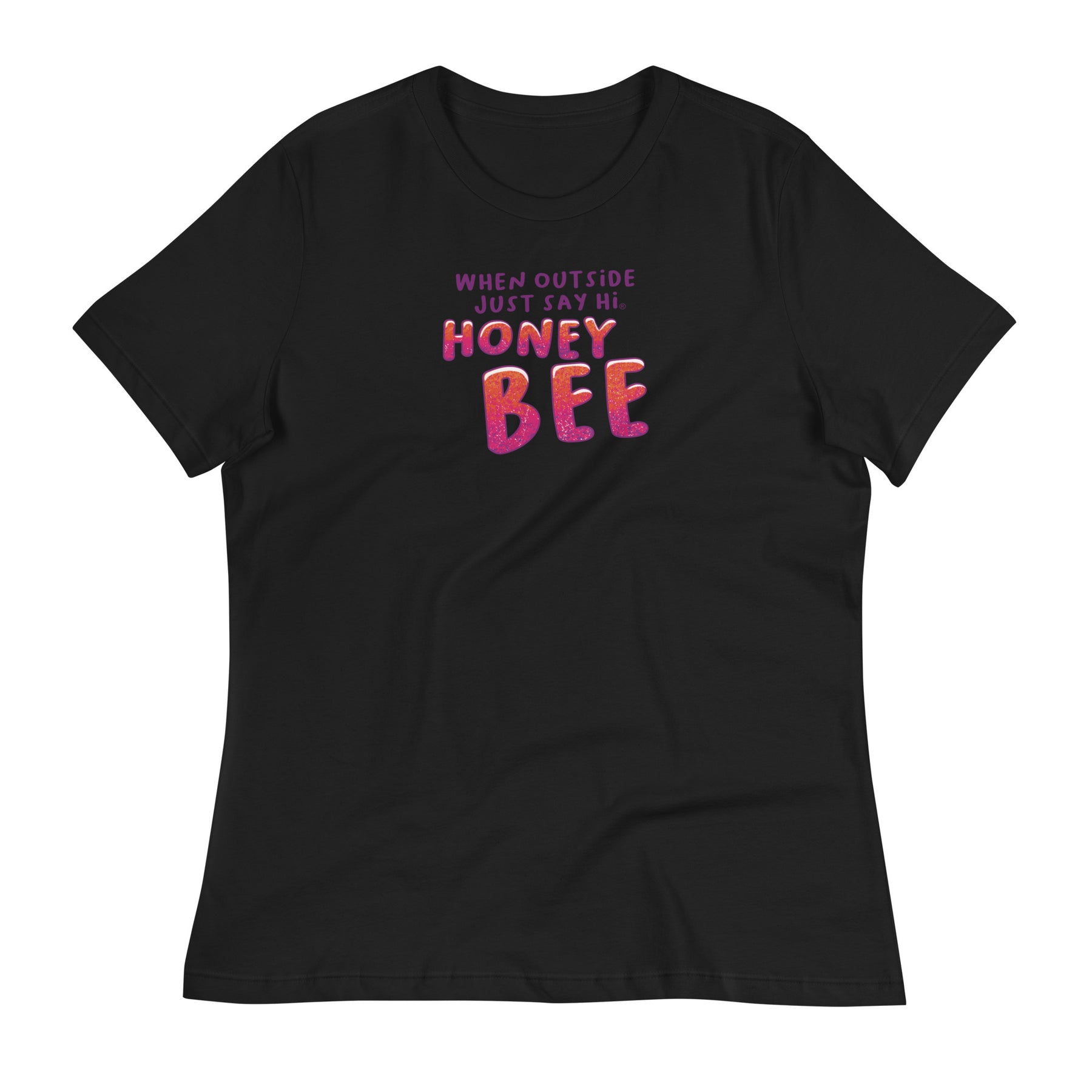 Honey Bee Wings Women's Relaxed T-Shirt