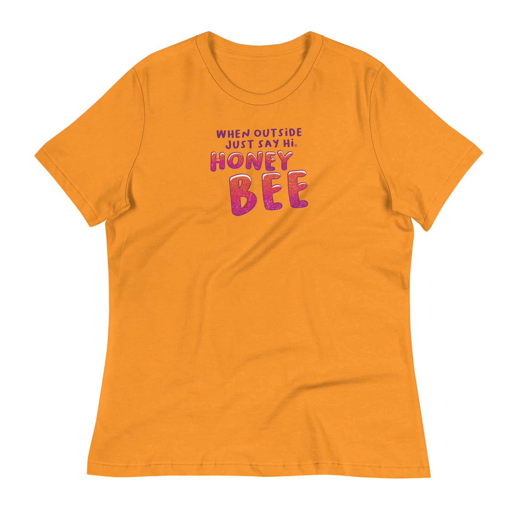 Honey Bee Wings Women's Relaxed T-Shirt