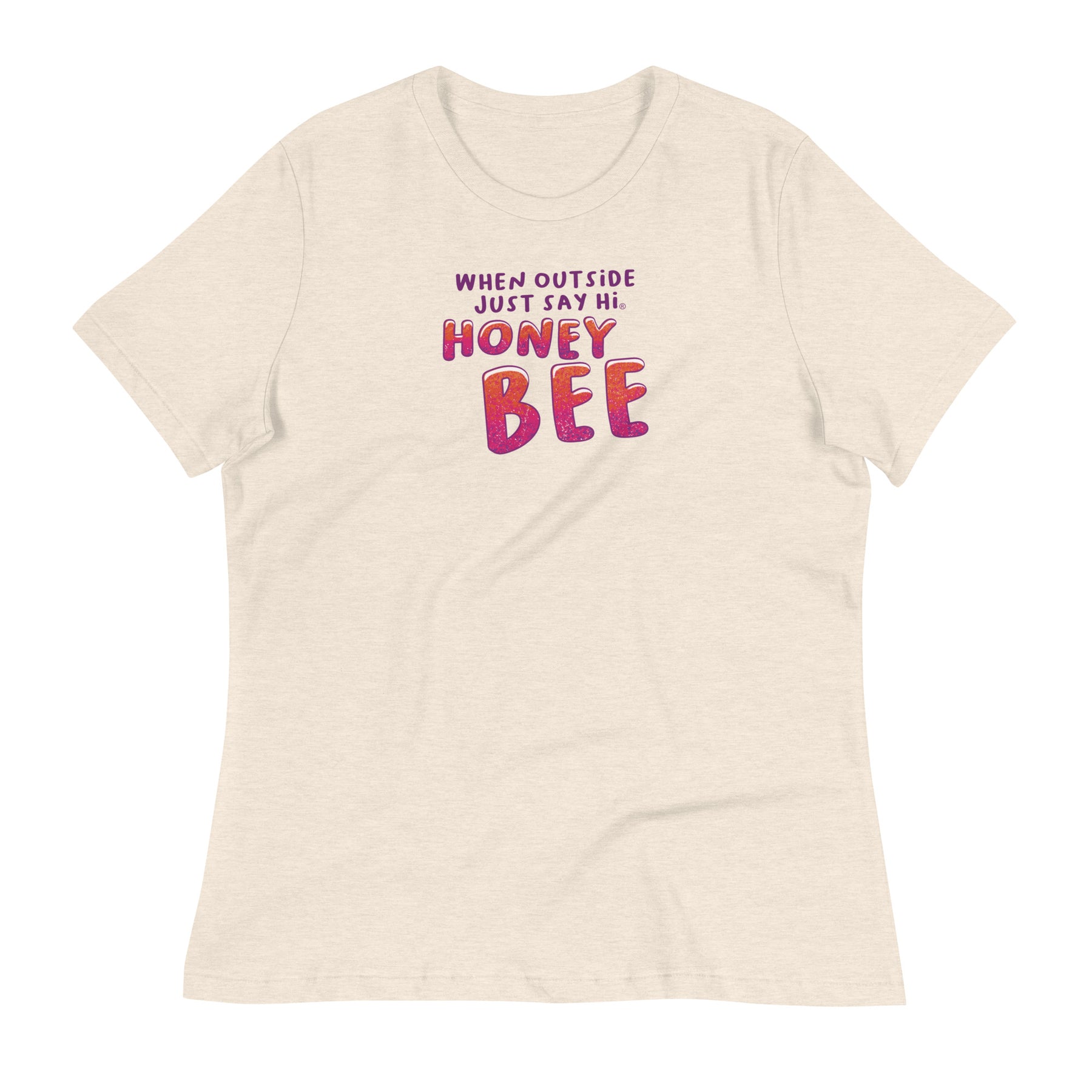 Honey Bee Wings Women's Relaxed T-Shirt