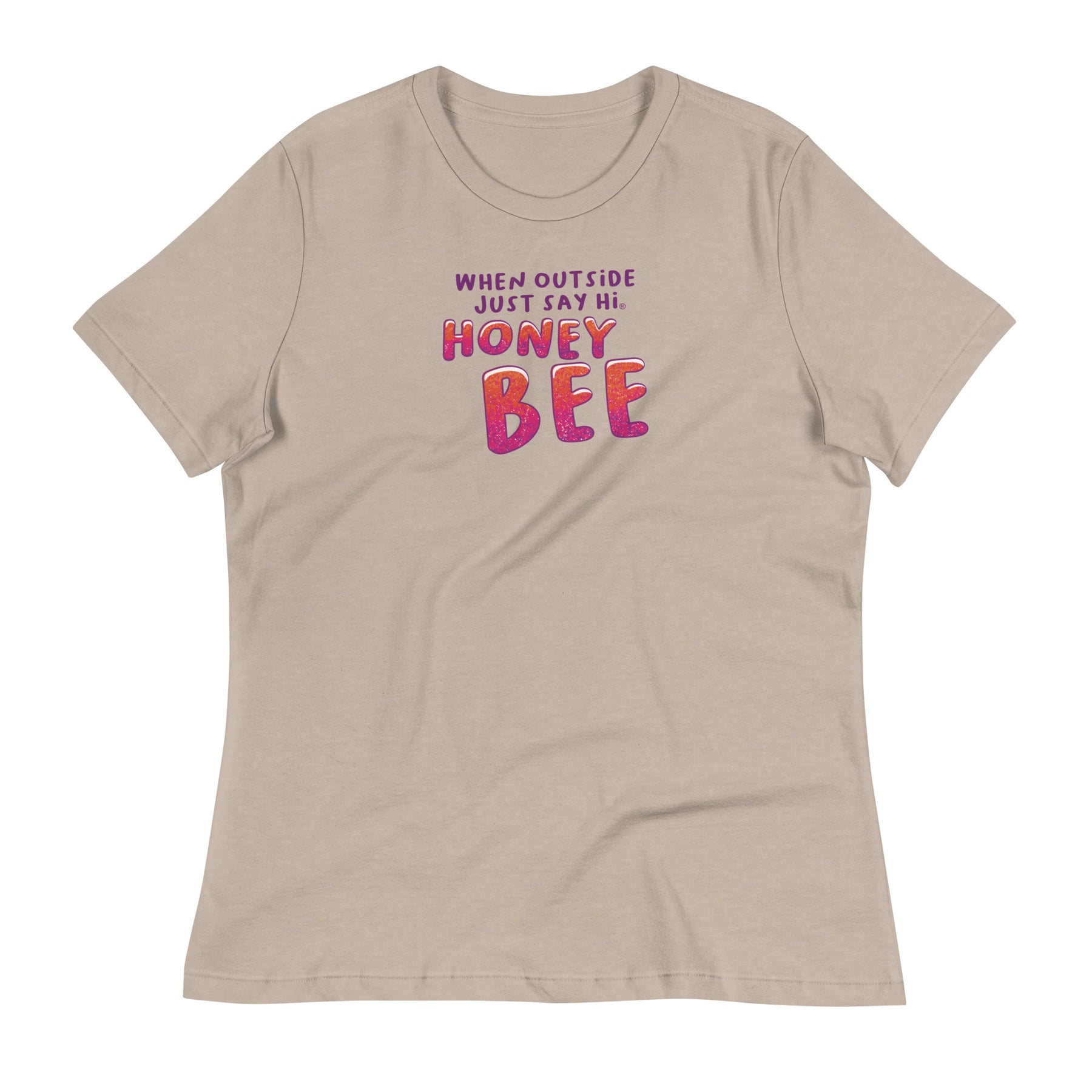 Honey Bee Wings Women's Relaxed T-Shirt