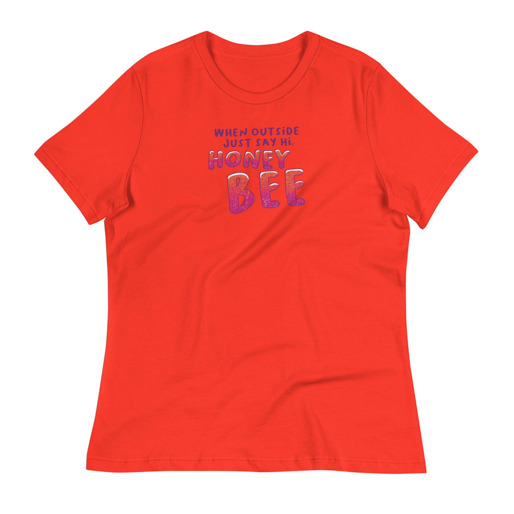 Honey Bee Wings Women's Relaxed T-Shirt