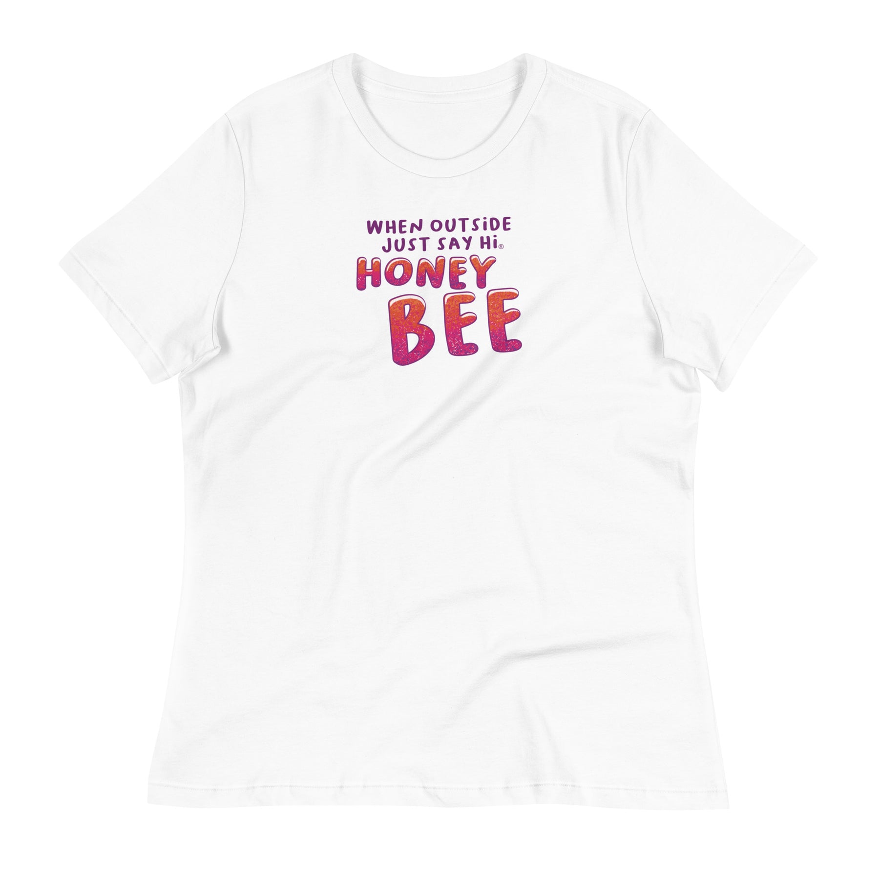 Honey Bee Wings Women's Relaxed T-Shirt