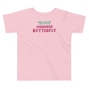 Monarch Wings Toddler Short Sleeve Tee