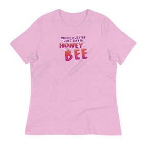 Honey Bee Wings Women's Relaxed T-Shirt