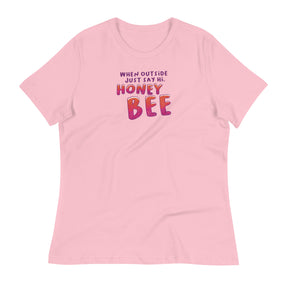 Honey Bee Wings Women's Relaxed T-Shirt
