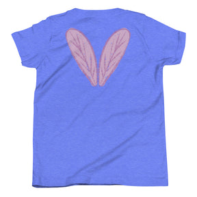 Honey Bee Wings Youth Short Sleeve T-Shirt