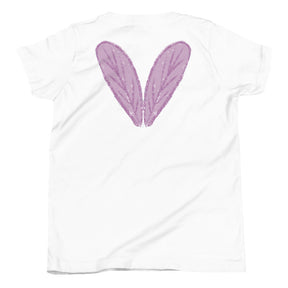 Honey Bee Wings Youth Short Sleeve T-Shirt