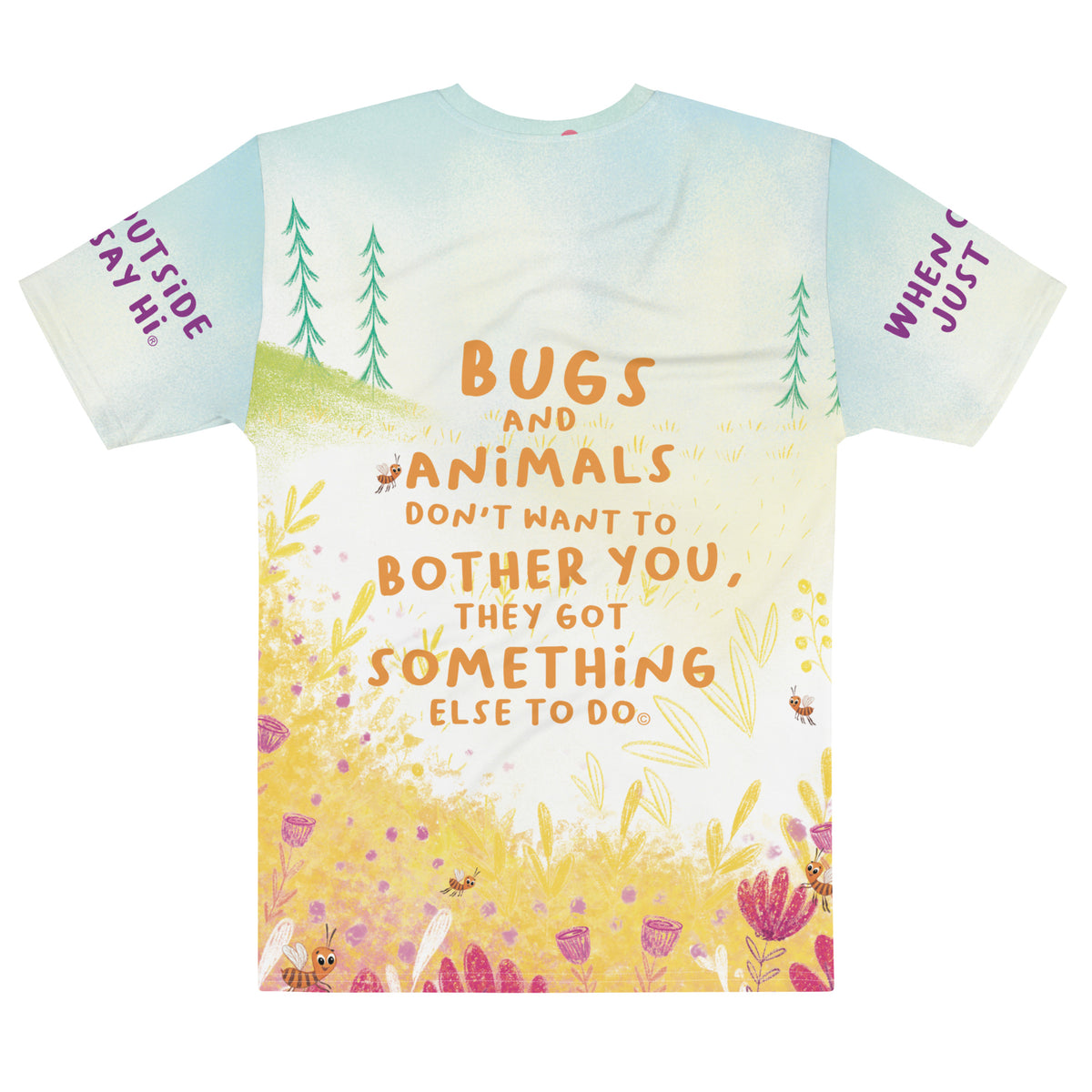 Honey Bee Cover Men's T-Shirt